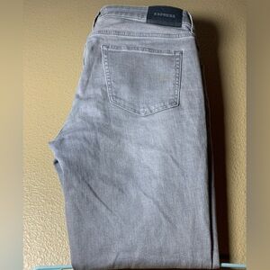 Experess Pants. Gray. Size 34x34. Great condition. High Quality. Slim fit.